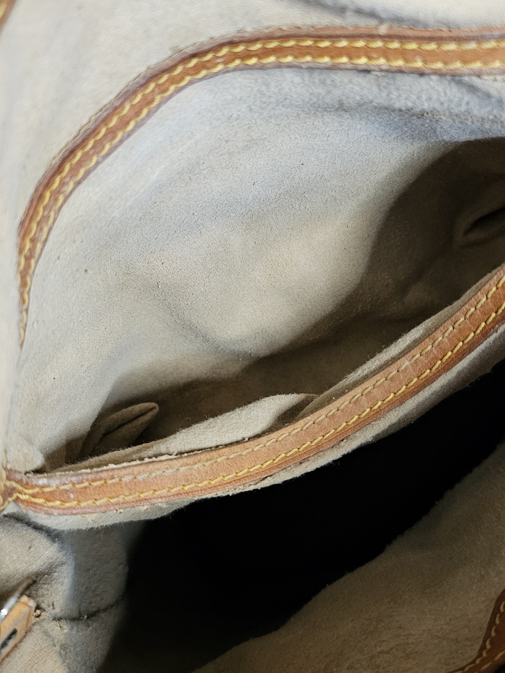 Louis Vuitton Monogram Canvas Bucket Tote in Brown and Tan - Picture 8 of 15